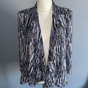 Mona Leah Couture Open Front Blazer!